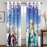 2025 NEW Frozen Curtains Blackout Window Treatments Drapes for Room Decoration